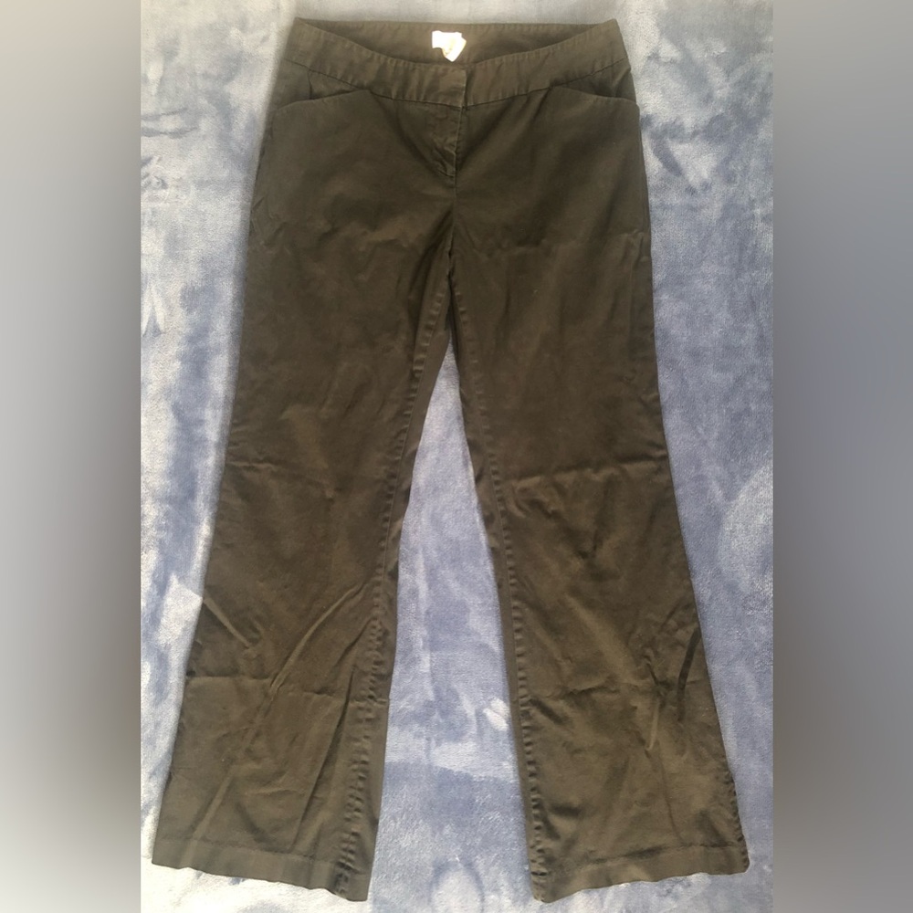 Laundry by Shelli Segal black dress work pants size 8